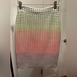 M Missoni Knit Multicolor Skirt